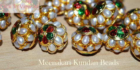 Meenakari  & Jadau Beads 3
