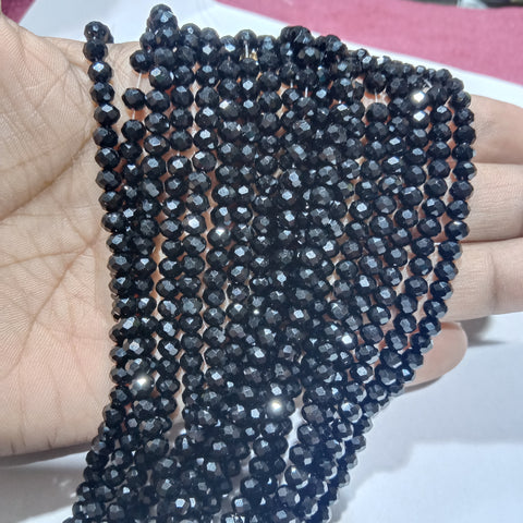 Black 4mm Crystal Beads 1200 Beads