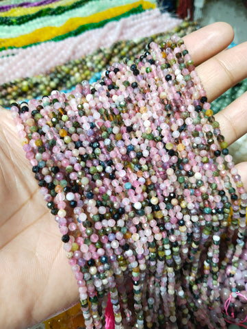 High Quality Fancy Turmalin Beads 1 string