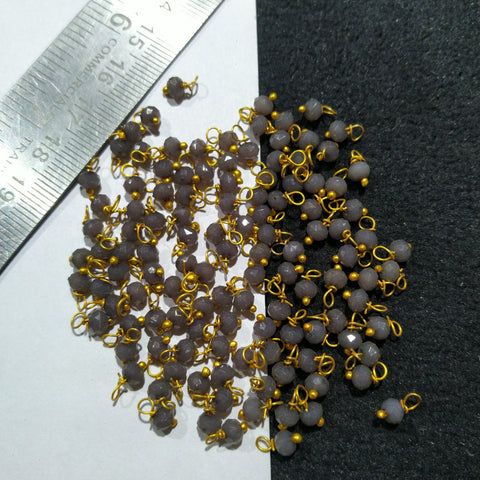 Drak Grey Loreal Haging Beads 300 Beads