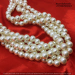 High Qulity White Metallic Pearl Beads
