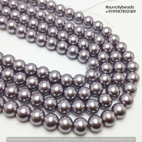 High Quality Silver Metalick Pearl Beads