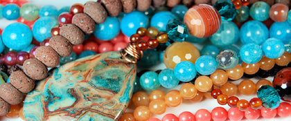 Fancy Turquoise Beads