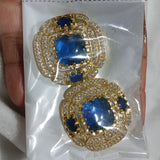 High Quality AD Kundan Broach 2 Piece