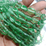 10mm Oval Glass Beads