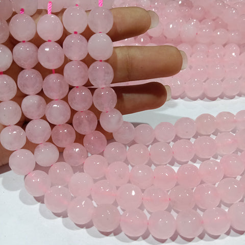 Rose court's 10mm Agate beads 1 string