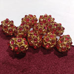 High Quality Polki Kundan Beads 10 pcs