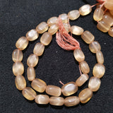 High Quality Orange Monalisa Glass Beads 1 String