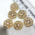 6pcs high quality Polki Kundan Broach