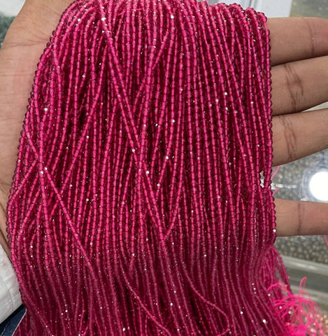Rani Pink  High Quality Hydro Crystal Beads
