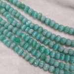 Mint Green Monalisa Pumpkin Beads 50 Beads Approx