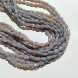 High Quality Flat Oval Opaque Crystal Beads 1 string