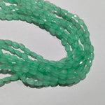 High Quality Flat Oval Opaque Crystal Beads 1 string