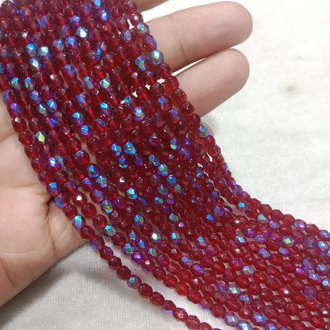 4mm Tasbi Crystal Beads 500 Pcs