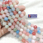 8mm Agate Beads Multi Colour 45pcs