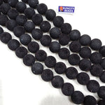 High Quality Black Velvet Beads 22 Pcs Apporx