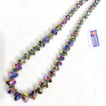 High Quality Graduation Multi Colour  Crystal Beads