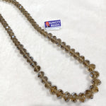 High Quality Graduation Gray Colour  Crystal Beads