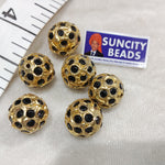 Meenakari Kundan Ball Beads