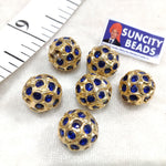 Meenakari Kundan Ball Beads