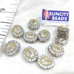 10 pcs High Quality AD Kundan broach