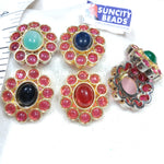 High Quality AD Brooch 6pcs