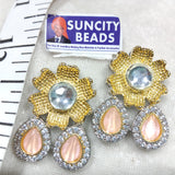 High Quality Kundan Broach 2 Piece