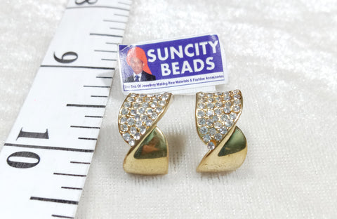 High Quality Golden AD Earring