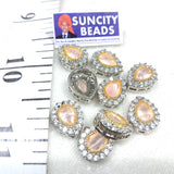 10 pcs High Quality AD Kundan broach