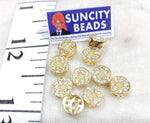 10 pcs High Quality AD Kundan broach