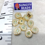 10 pcs High Quality Drop AD Kundan Broach