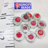 10 pcs High Quality Round AD Kundan Broach