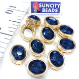 10pcs High Quality Rakhi Making Oval Connectors