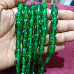 6mm Oval Glass Beads