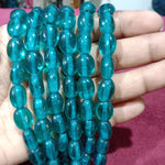 10mm Oval Glass Beads