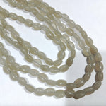 6mm Oval Glass Beads