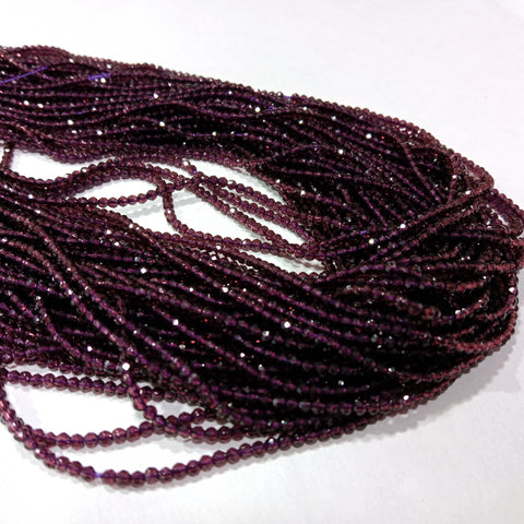 Dark Purple 2mm High Quality Crystal Beads 1400pcs