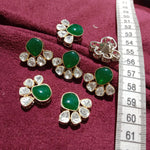 High Quality Kundan Pieces 4 Pcs