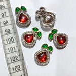 High Quality Kundan Pieces 2 Pcs