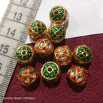 10mm Meenakari Ball 10pcs