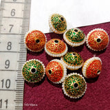 10mm Meenakari Ball 10 pcs