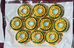 Kundan Brooch Round 10pcs