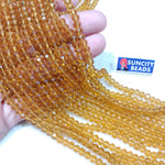Golden Yellow 4mm High Quality Crystal Beads 950pcs