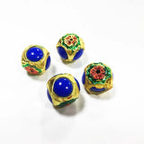 Meenakari Kundan Jadau Beads 4 Pcs