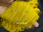 Yellow 3mm High Quality Crystal Beads 1200pcs