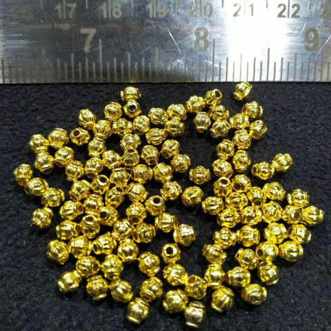 Oxidize Metal Beads 77 Pieces