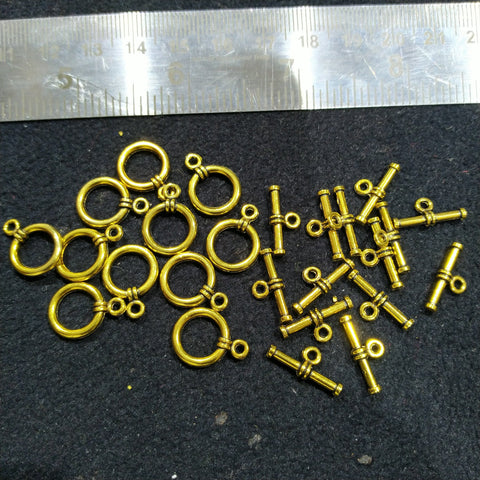 Oxidize T-Lock Beads 90 Pieces