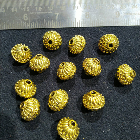 Oxidize Metal Beads 24 Pieces