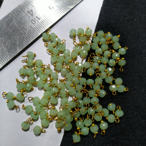 Mint Green Loreal Hangig Beads 300 Beads
