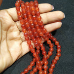 Agate Beads 6mm  Light Orange